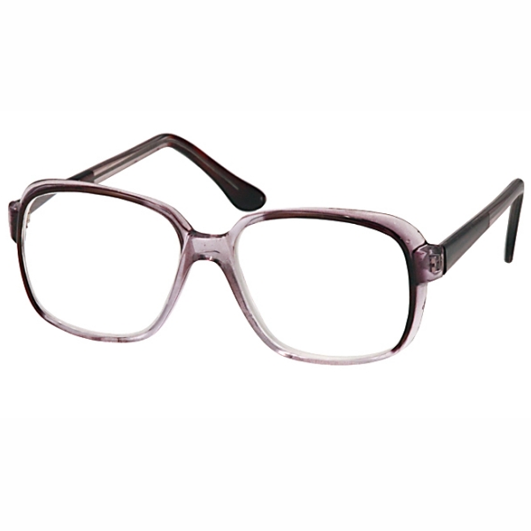 Очки для коррекции зрения с диоптриями со стеклянными линзами. Оправа из пластика, мужские