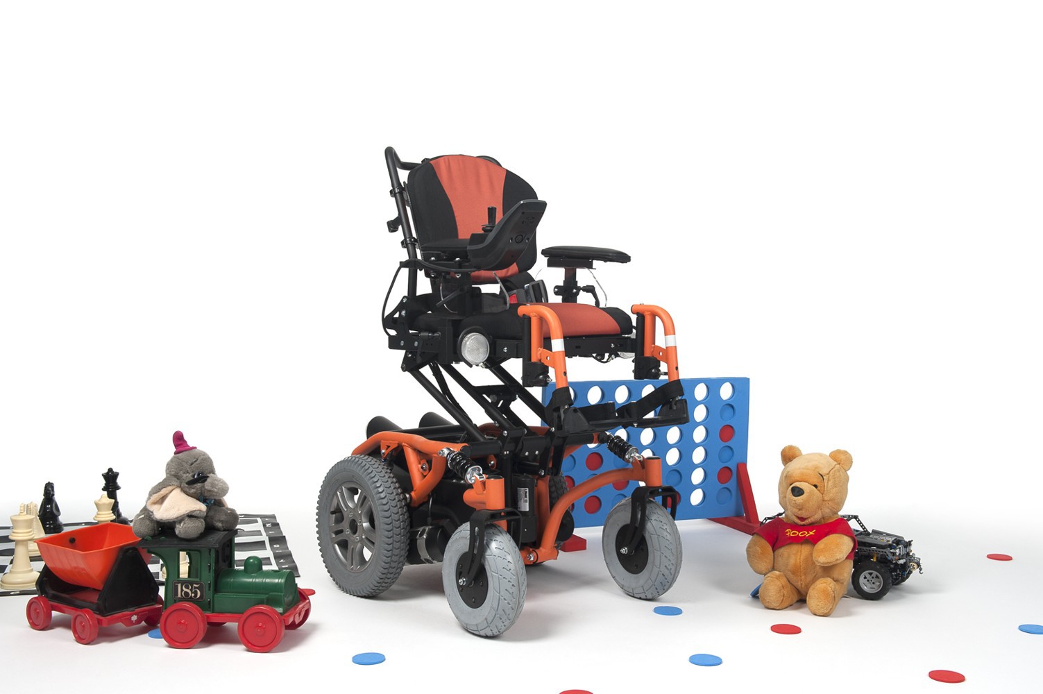 Кресло-коляска инвалидное с электроприводом Vermeiren Springer Kids