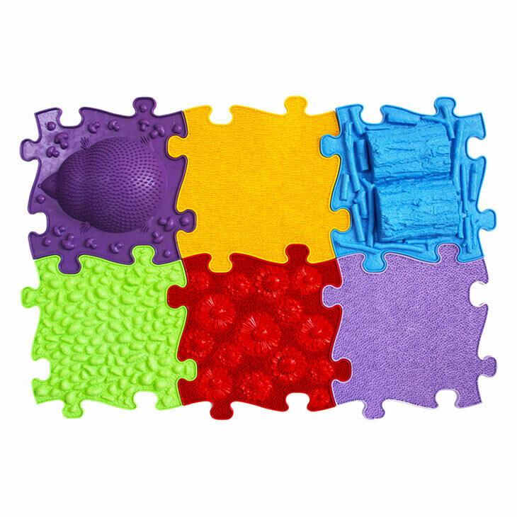 Цветочная полянка, набор модульных ковриков ИграПол