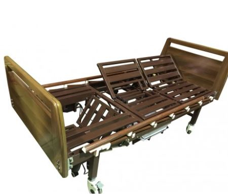Кровать медицинская с санитарным оснащением с фукнциями «кардио-кресло» (электро) и переворота пациента (электро) DHC FH-3