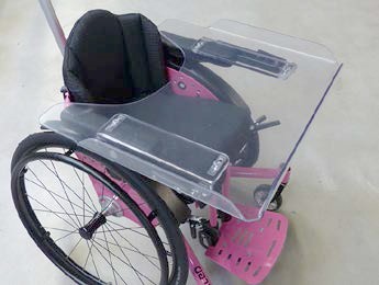 Инвалидная коляска активного типа для детей и подростков HOGGI CLEO