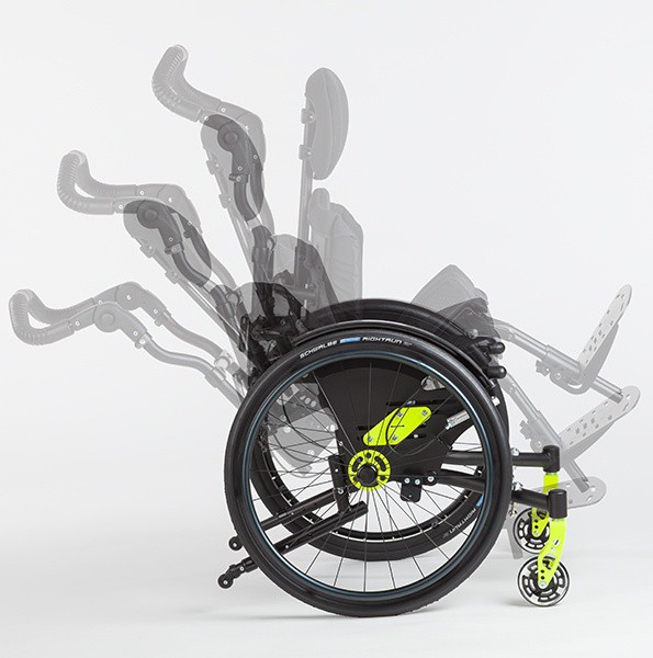 Инвалидная коляска активного типа для детей и подростков HOGGI CLEO