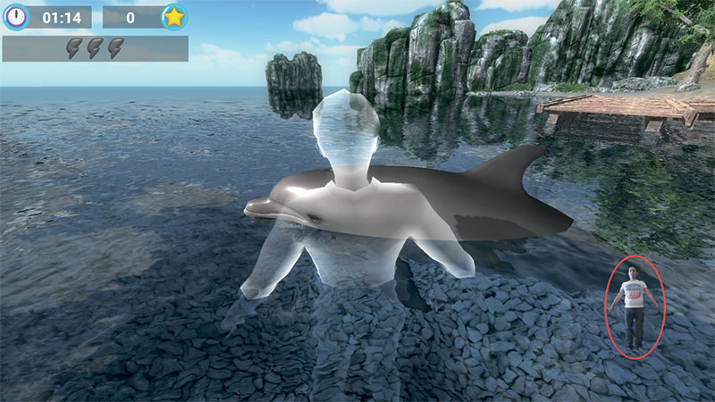 В Нижневартовске открылся виртуальный дельфинарий